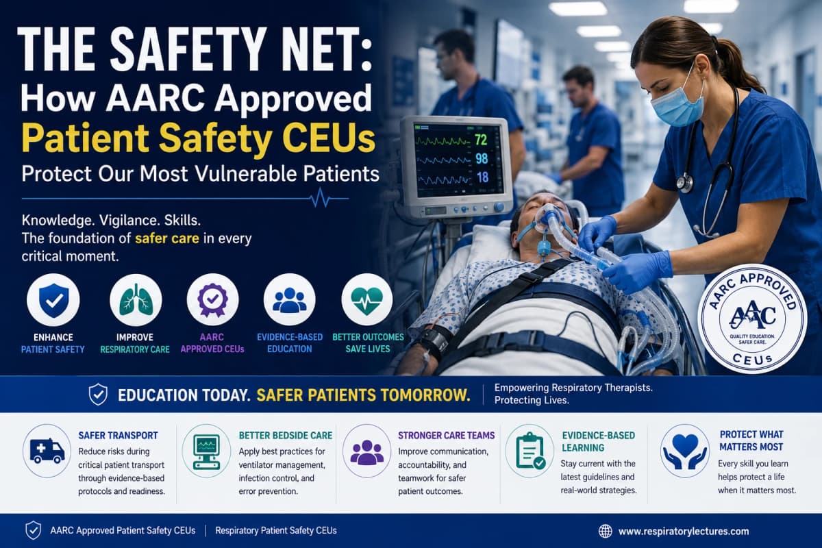 The Safety Net: How AARC Approved Patient Safety CEUs Protect Our Most Vulnerable Patients Image
