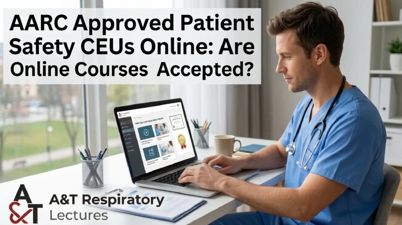 AARC Approved Patient Safety CEUs Online: Are Online Courses Accepted? Image