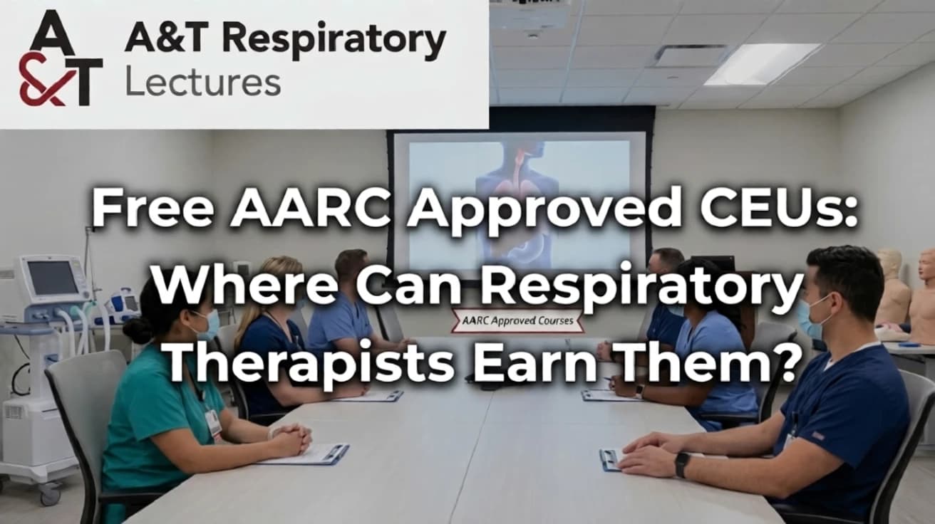 Free AARC Approved CEUs: Where Can Respiratory Therapists Earn Them? Image